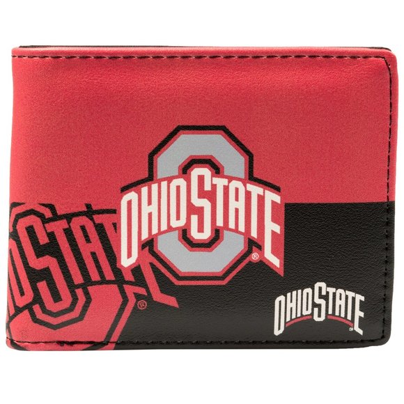 NCAA Ohio State University Buckeyes Bi-Fold Wallet - Picture 1 of 4